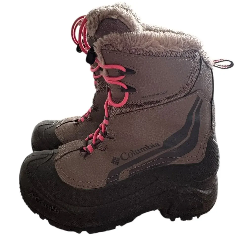 Columbia Kids Bugaboot Winter Boots | Waterproof | 200g Insulated | Size 3